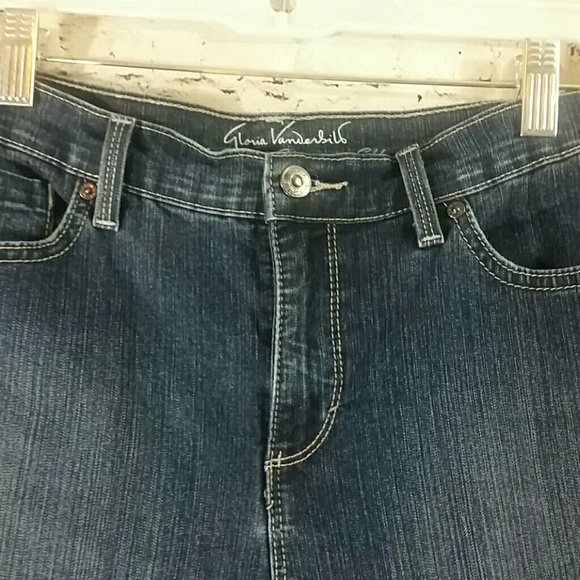 Gloria Vanderbilt 8 petite Capri pants GUC - Picture 4 of 8